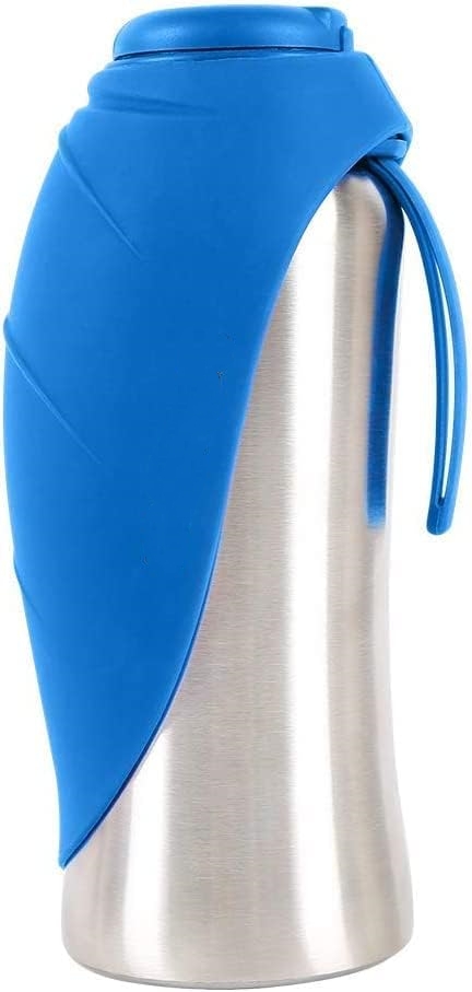 🐶Portable Dog Water Bottle with Foldable Silicone Bowl – Leak-Proof Travel Hydration