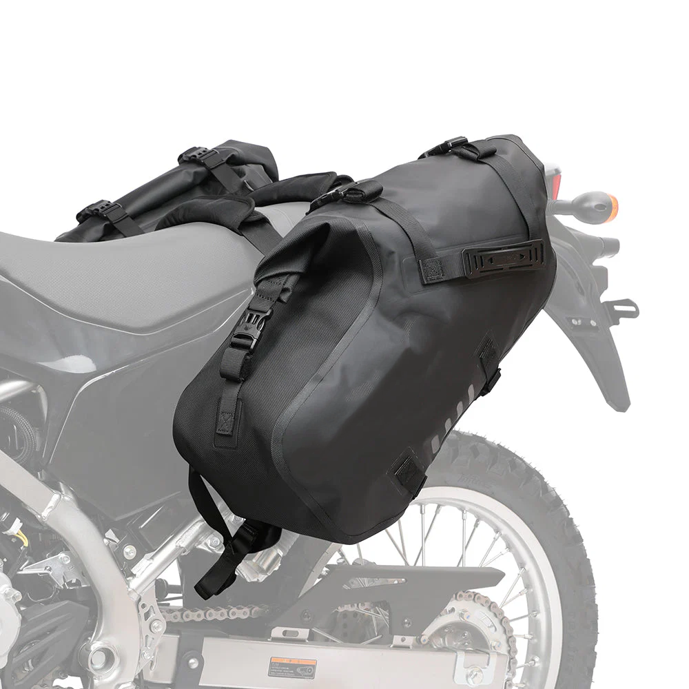 28L Waterproof Rackless Motorcycle Saddlebags