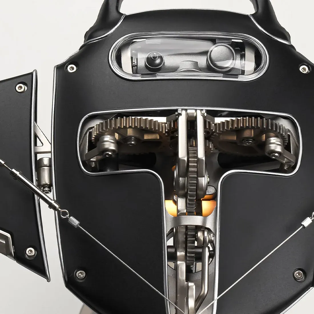 Mechanical Manta Ray Metal Model Experience the Fusion of Engineering and Art