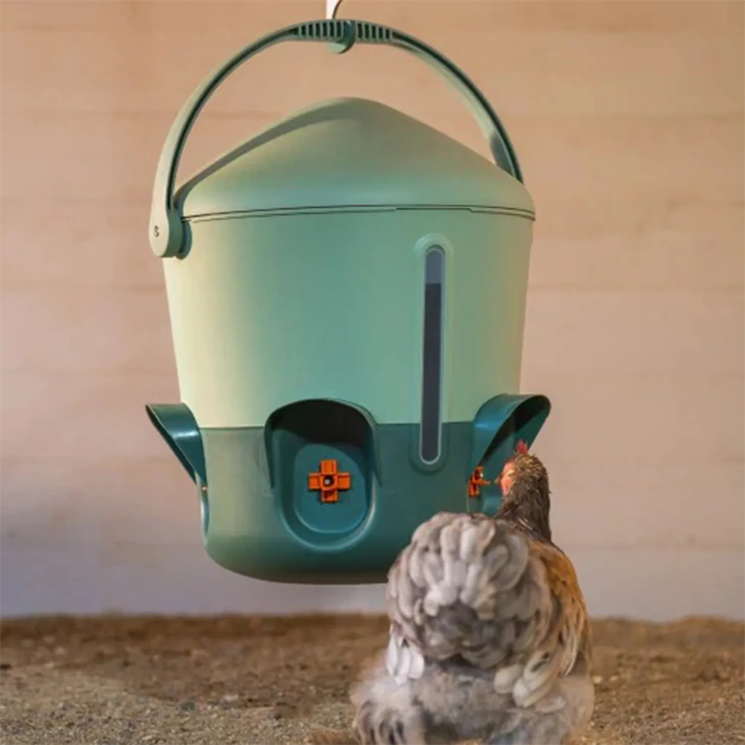 Intelligent Chicken Feeding & Watering System All-Season Hydration & Hassle-Free Feeding for Healthier, Happier Chickens