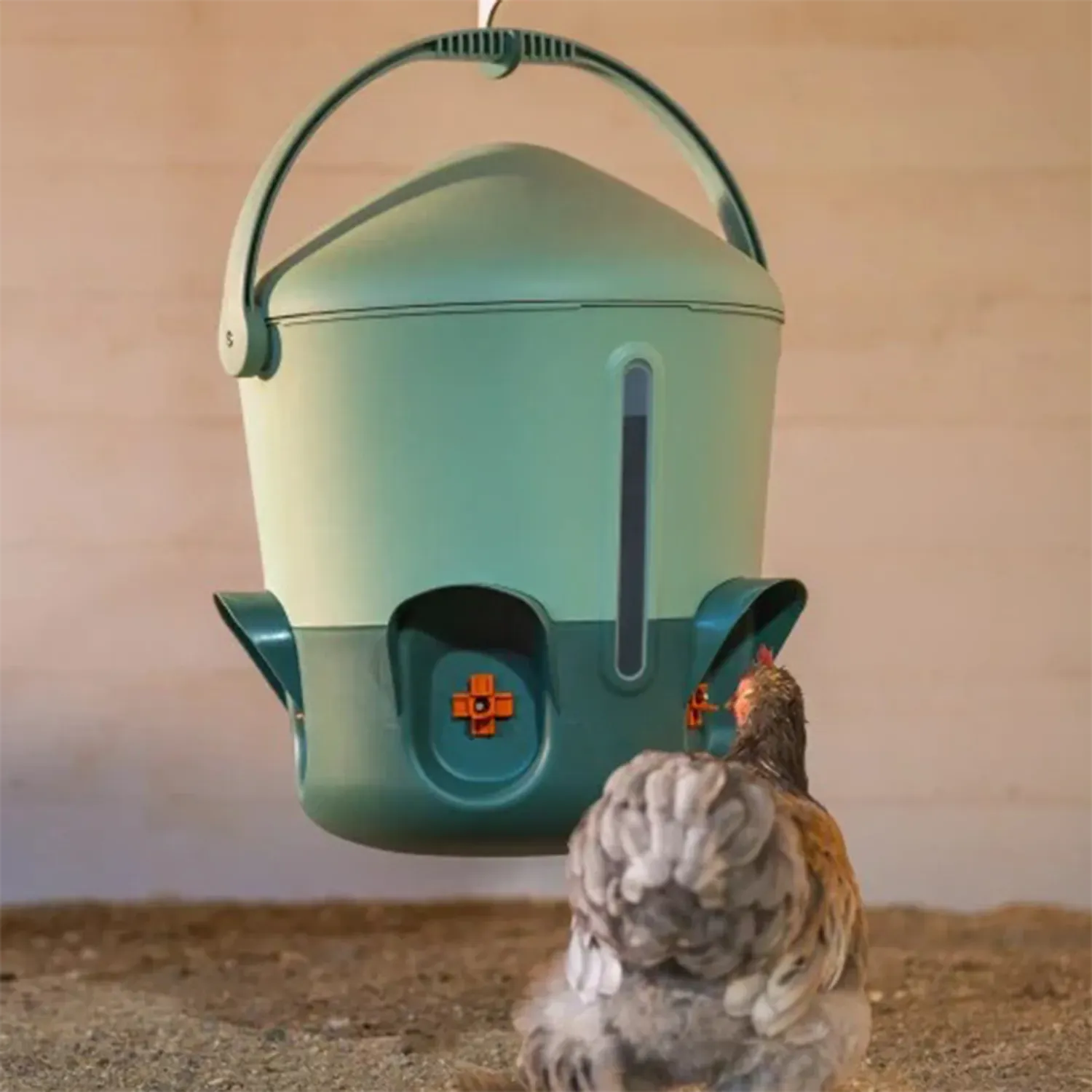 Intelligent Chicken Feeding & Watering System All-Season Hydration & Hassle-Free Feeding for Healthier, Happier Chickens