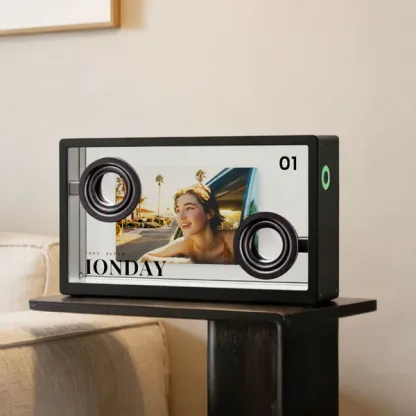 AI Dynamic Lyric Bluetooth Speaker with Visual Display