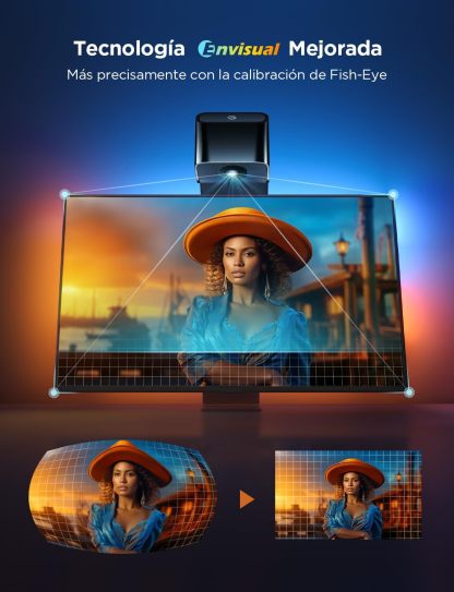Immersive TV LED Backlight with Real-Time Color Sync for Movies & Gaming