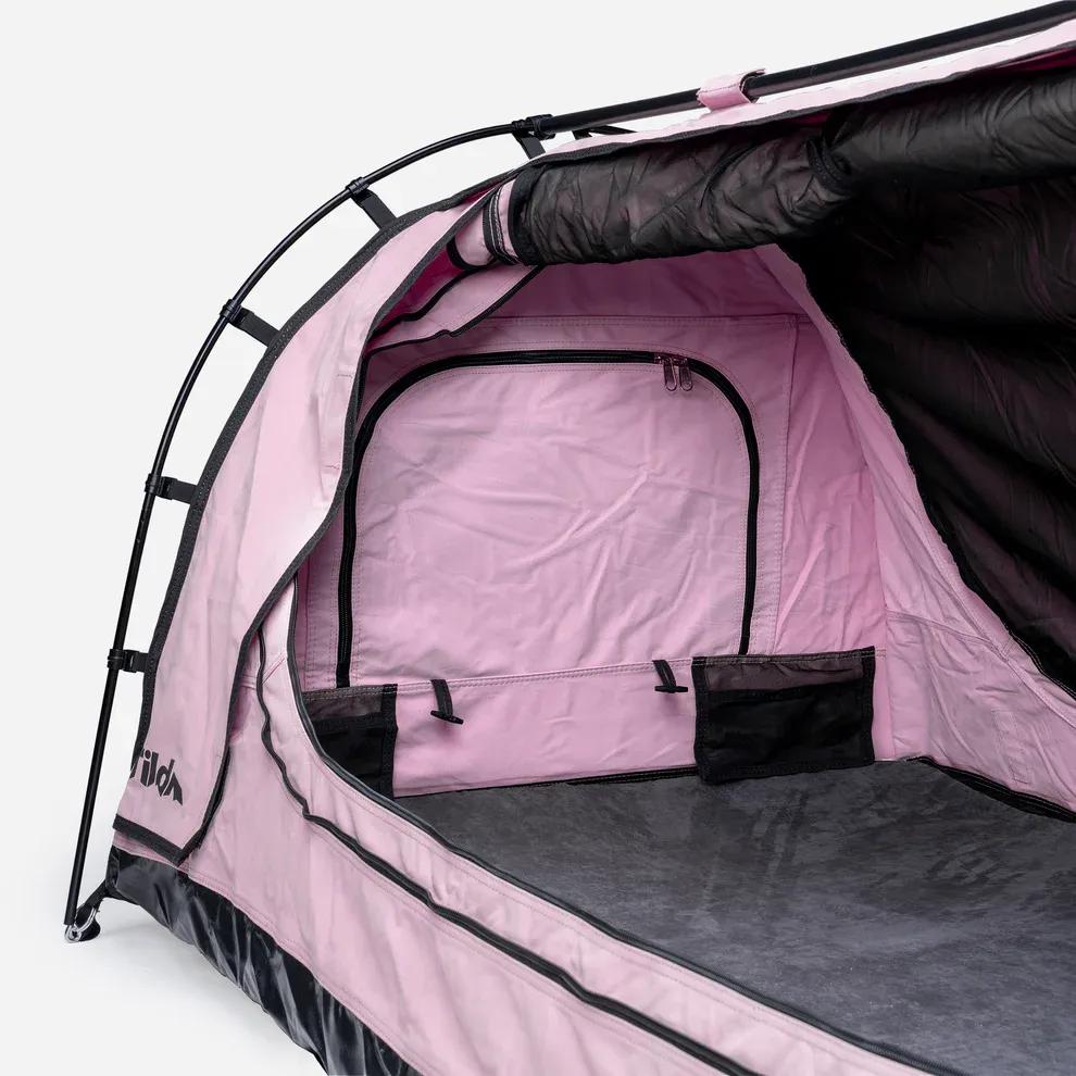 🏕️Women’s Camping Swag Tent with Mattress-Portable Adventure Swag Tent