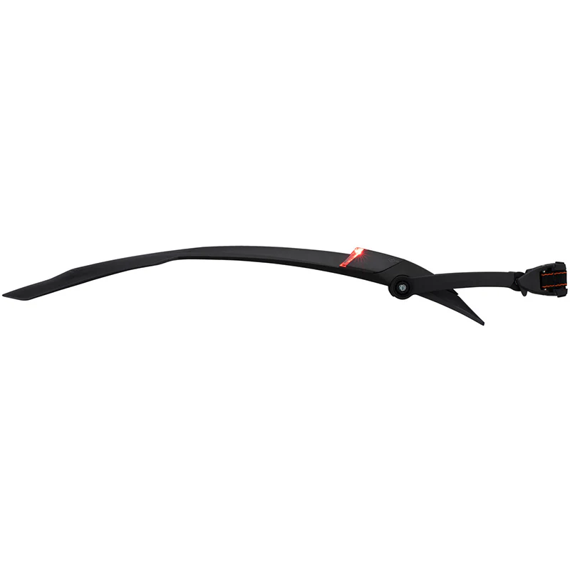 Adjustable Quick-Release Bike Fender—2-in-1 MTB Rear Mudguard & LED Light