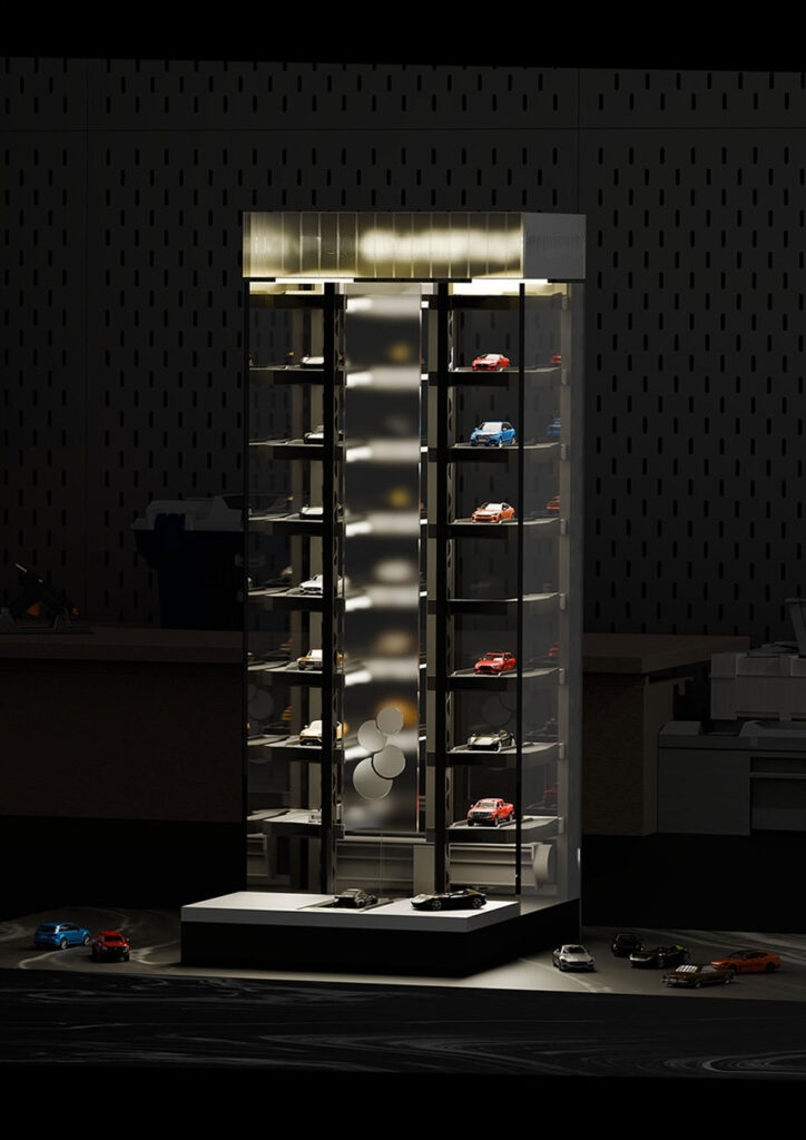 Smart Display Tower for 1:64 Die-Cast Cars | Give Every Car Its Own Premium Spot