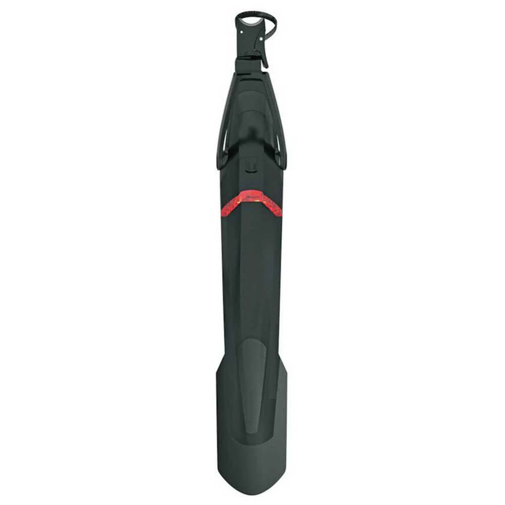 Adjustable Quick-Release Bike Fender—2-in-1 MTB Rear Mudguard & LED Light