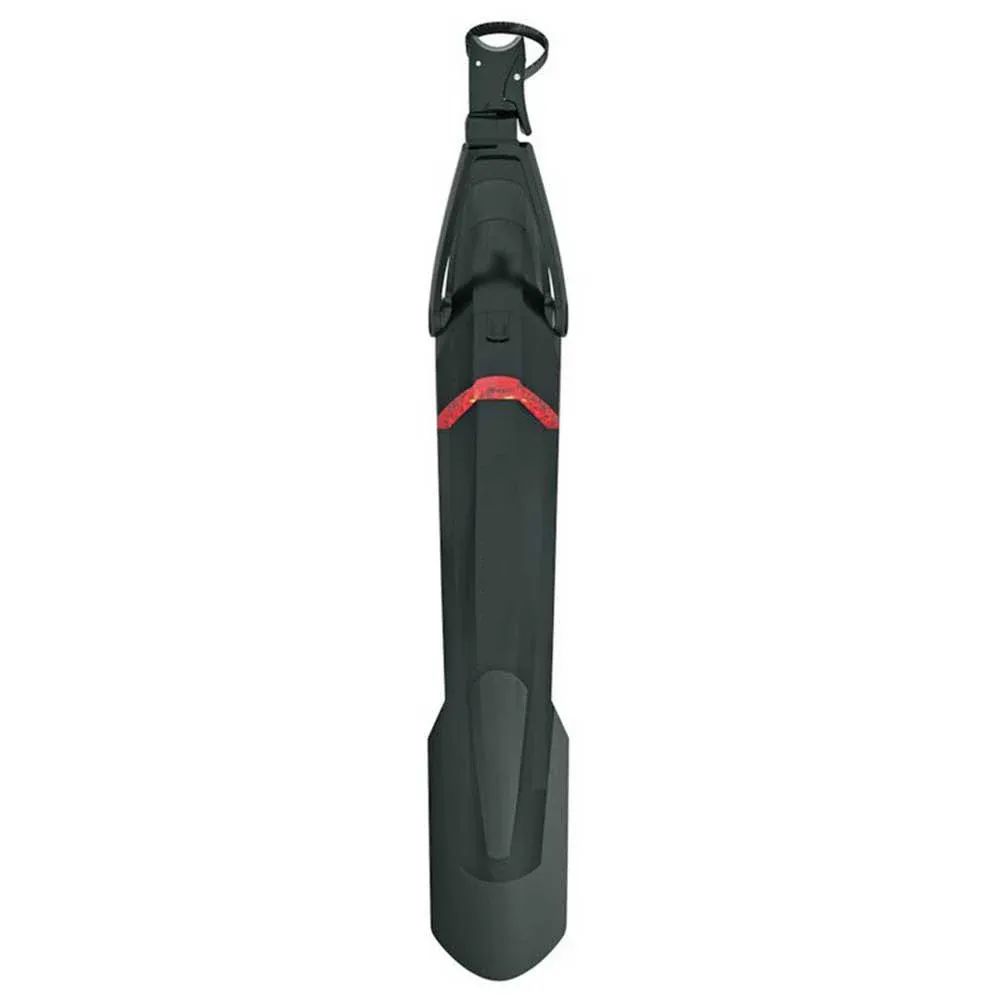 Adjustable Quick-Release Bike Fender—2-in-1 MTB Rear Mudguard & LED Light