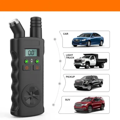 2-in-1 Tire Pressure Sensor Reset Tool & Digital Tire Pressure Gauge