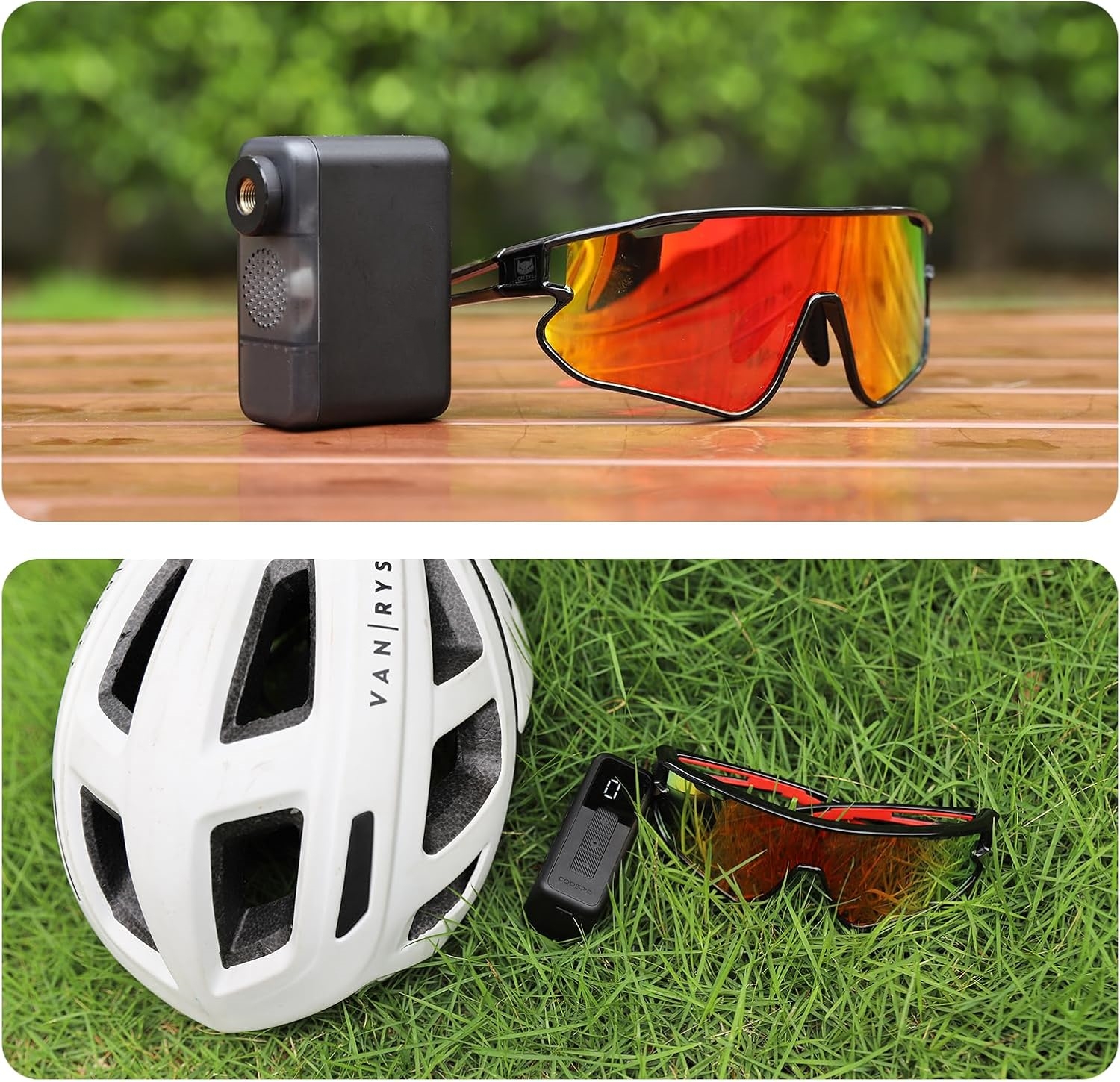 Pocket-Sized Electric Tire Inflator for Bikes & Sports Balls – USB-C Rechargeable Air Pump
