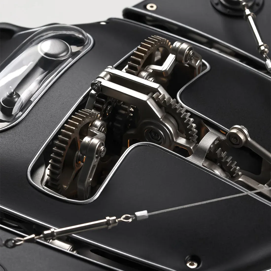 Mechanical Manta Ray Metal Model Experience the Fusion of Engineering and Art