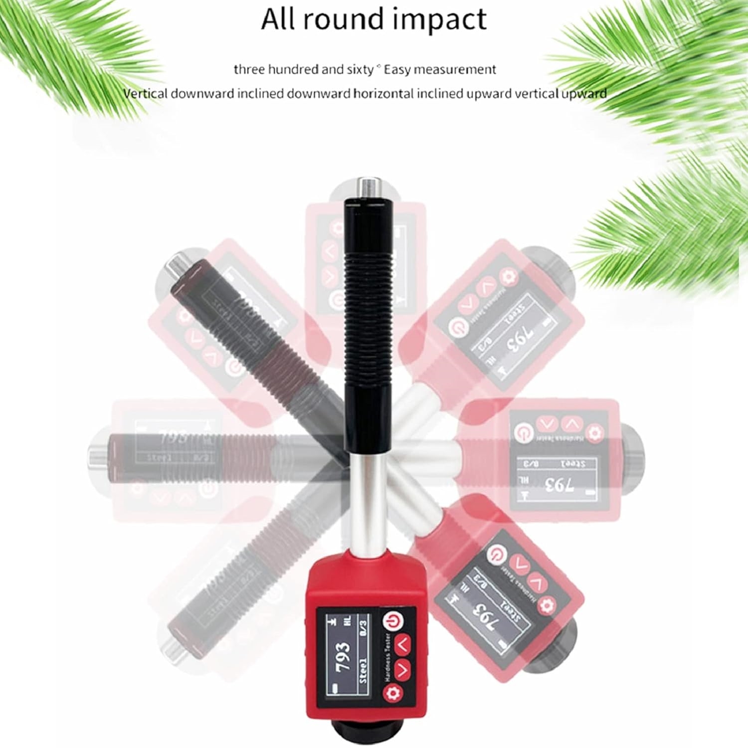 Portable Metal Hardness Tester with Digital Display