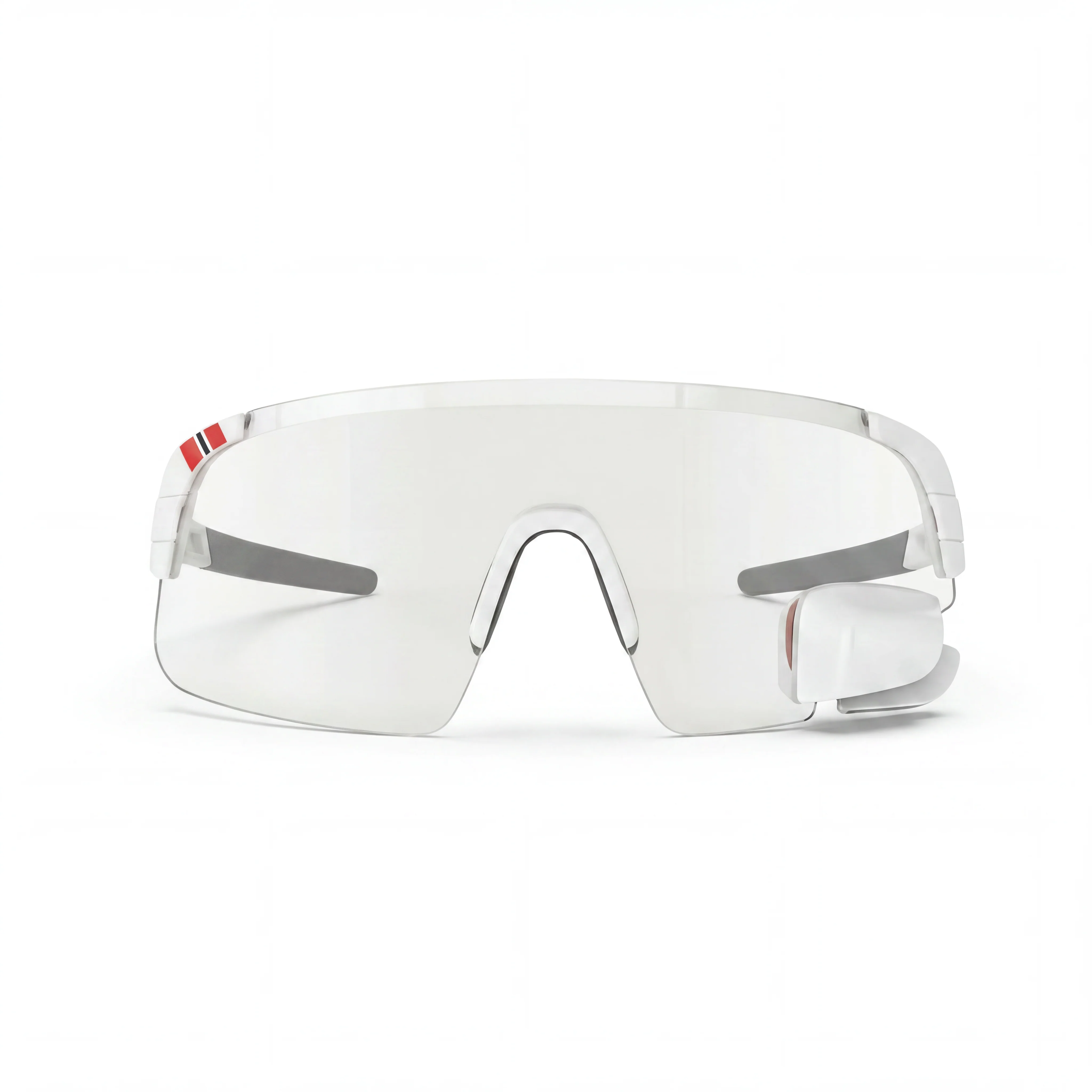 Wraparound Cycling Glasses with Rear Mirror