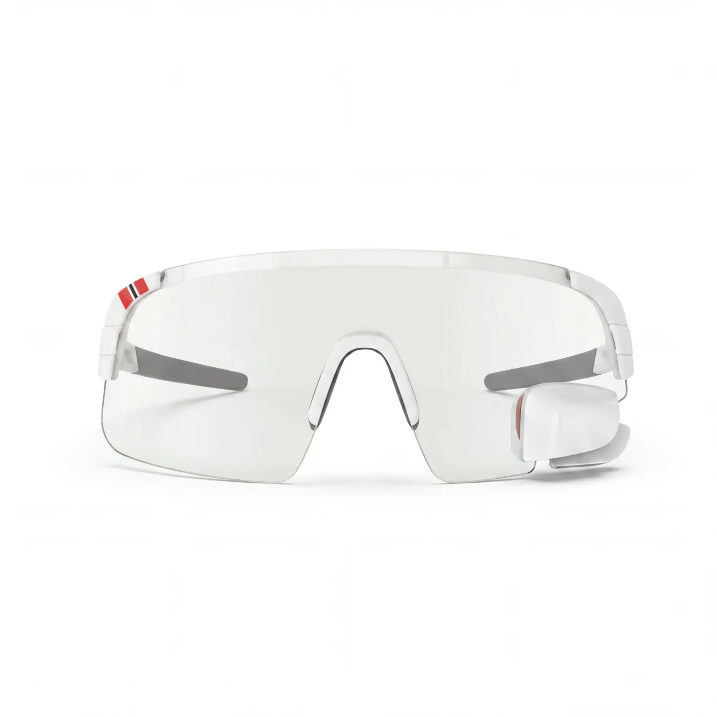 Wraparound Cycling Glasses with Rear Mirror