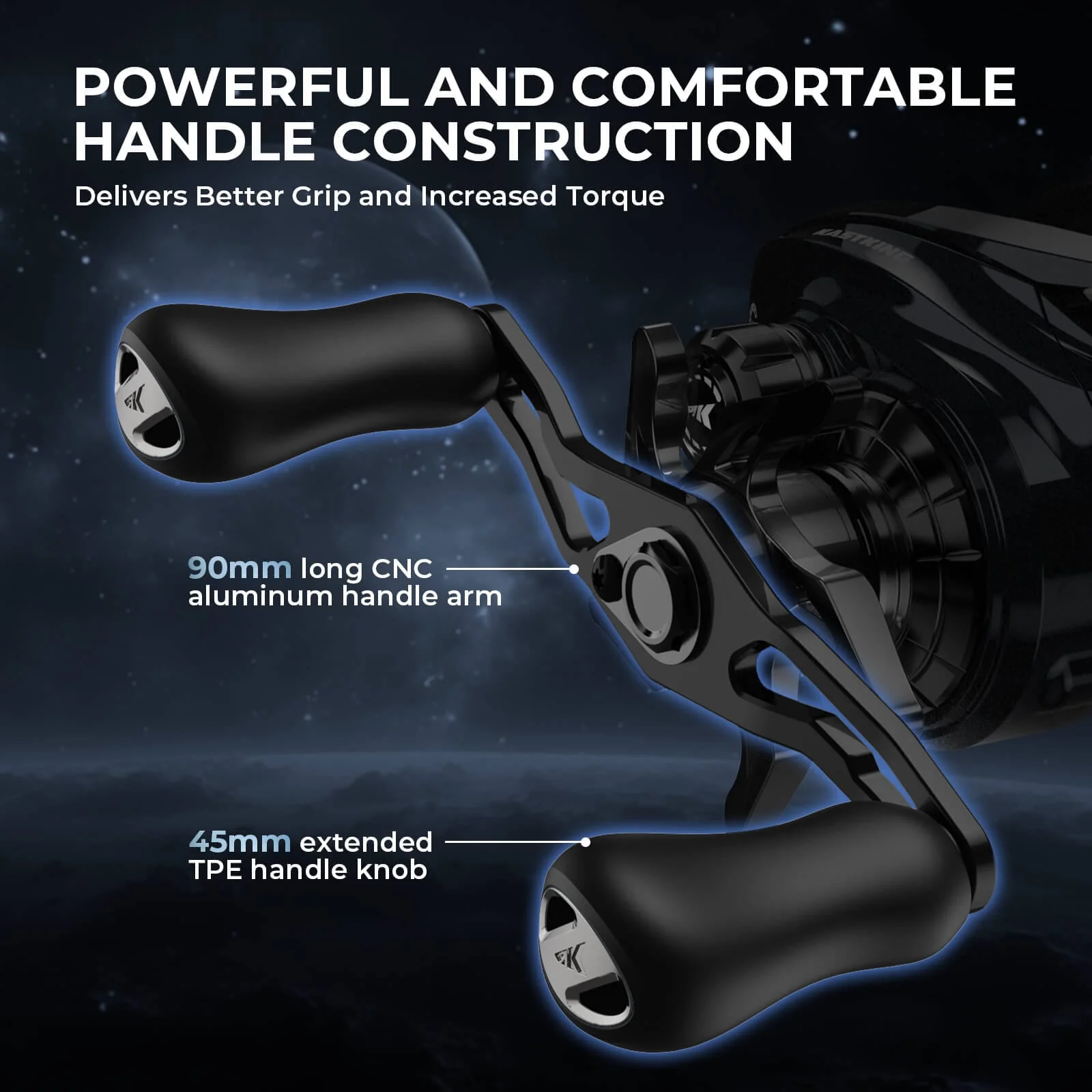 Ultra-Light Titanium Spool Baitcasting Reel – Smooth Casting & Powerful Performance