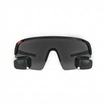 Wraparound Cycling Glasses with Rear Mirror