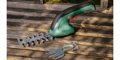 Cordless 3.6V Grass & Shrub Shear – Lightweight Dual-Blade Garden Trimmer
