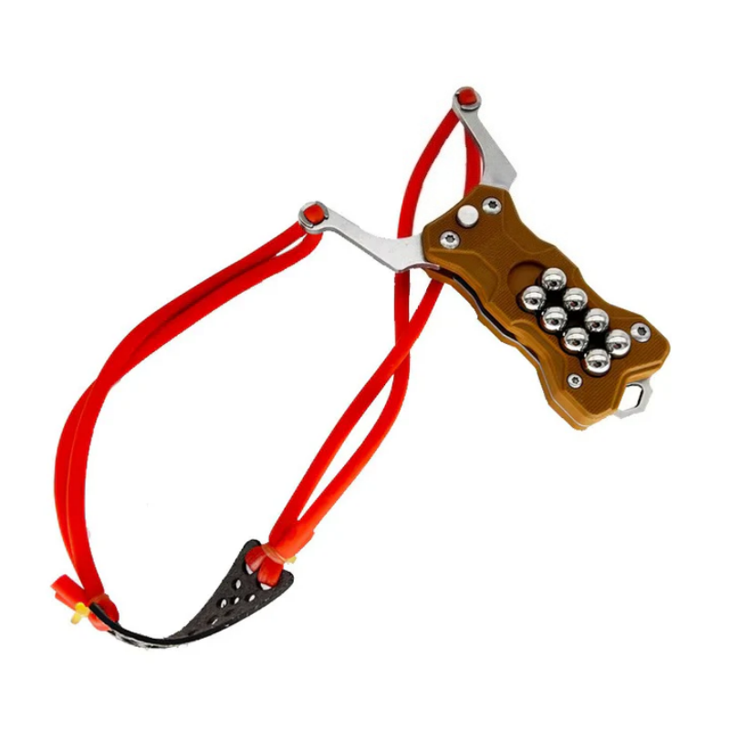 Folding Slingshot Multi-Purpose Knife – Compact Outdoor Survival Tool