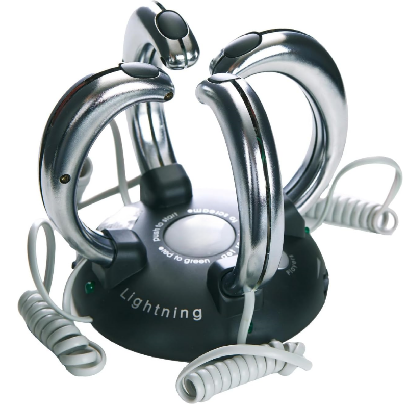 Lightning Reaction Game – Electric Shock Party Game for Teens & Adults