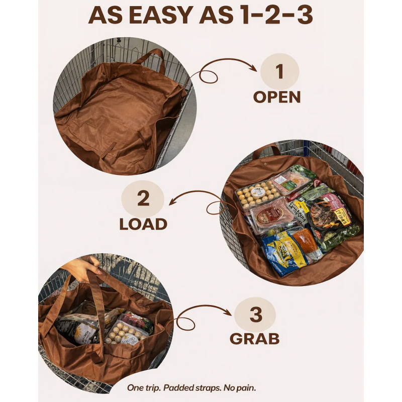 Convertible Tote Bag – Gathers Everything in Seconds