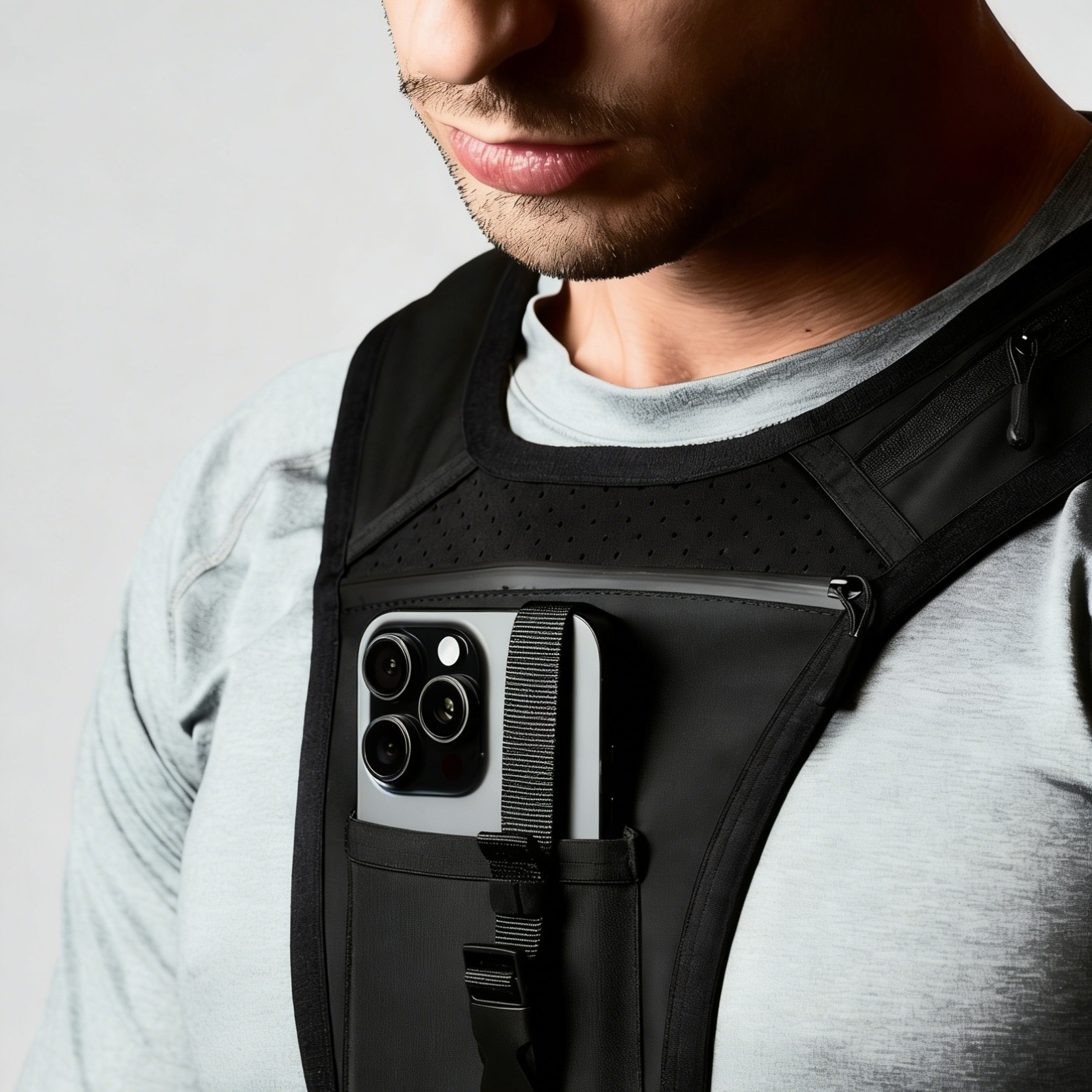Chest Mount Harness – Turn Your Phone into a Sports Camera