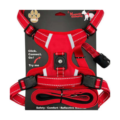 Magnetic chest strap and traction rope