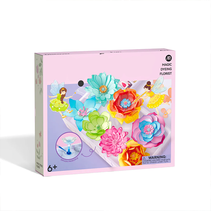 Magic Dyeing Flower Shop 77-Piece Ready-to-Use Tool Set