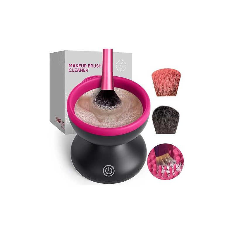 Electric makeup brush cleaning machine