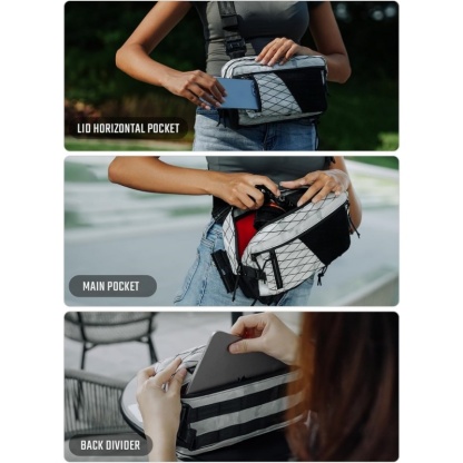 Modular EDC Sling Bag – Lightweight Crossbody Chest Pack for Travel & Outdoor