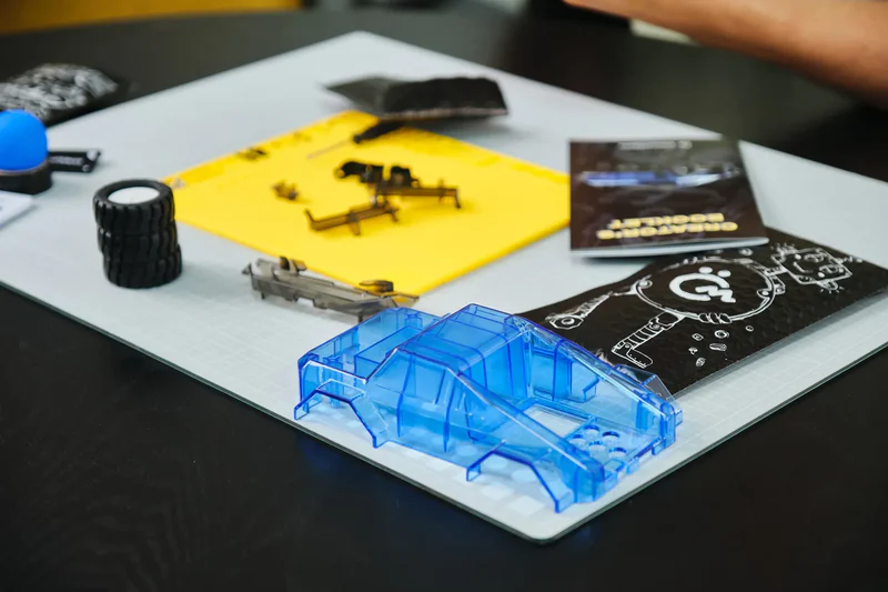 Programmable AI Robot Car for Coding and Robotics Education