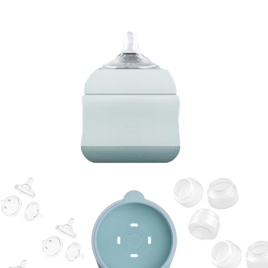 Hands-free anti-colic baby bottle