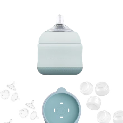 Hands-free anti-colic baby bottle