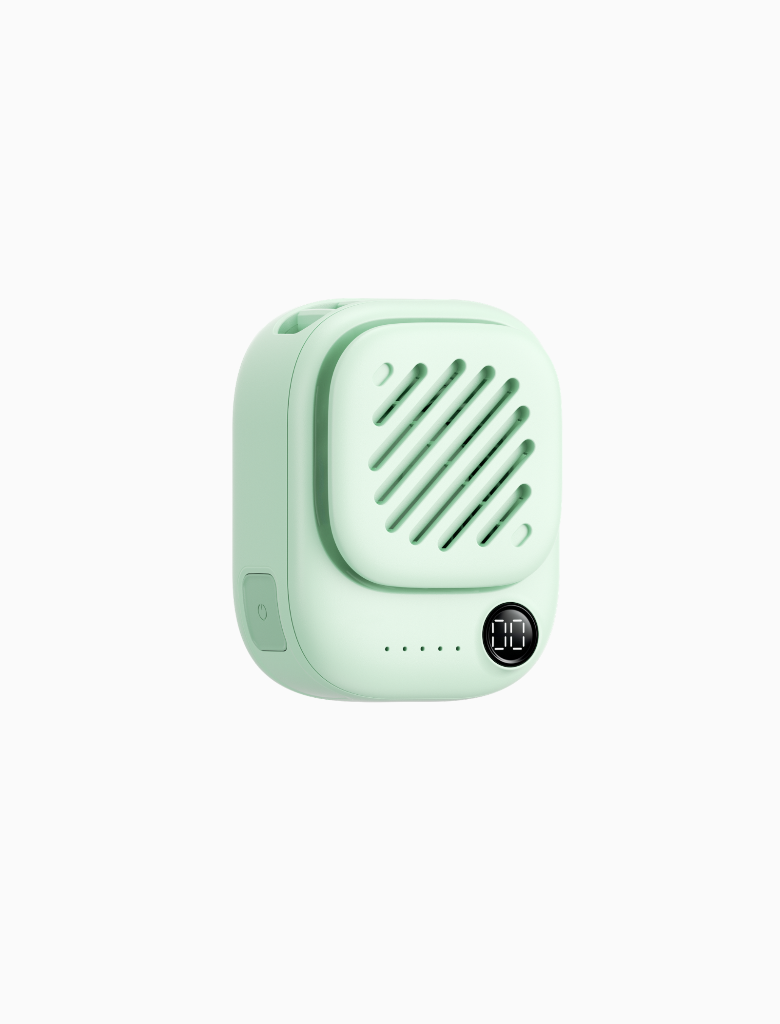 Compact Portable Neck Fan – Magnetic Wearable Cooling Fan