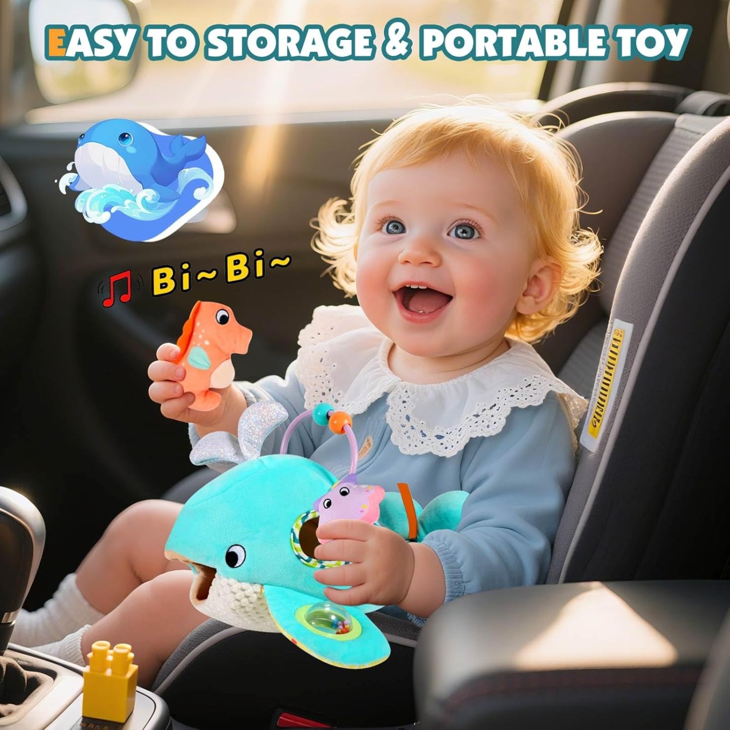 Baby Surprise Barn Toy – Plush Farm Animals with Real Sounds