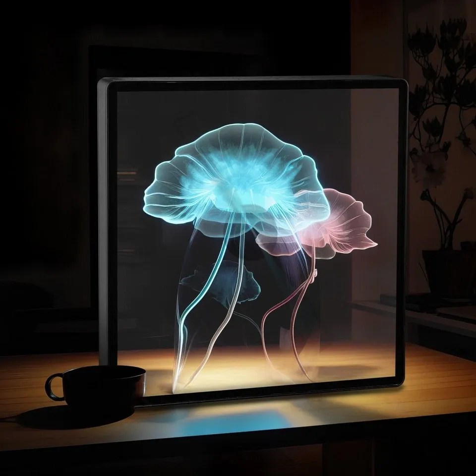 3D Holographic LED Fan – Eye-Catching 360° Display