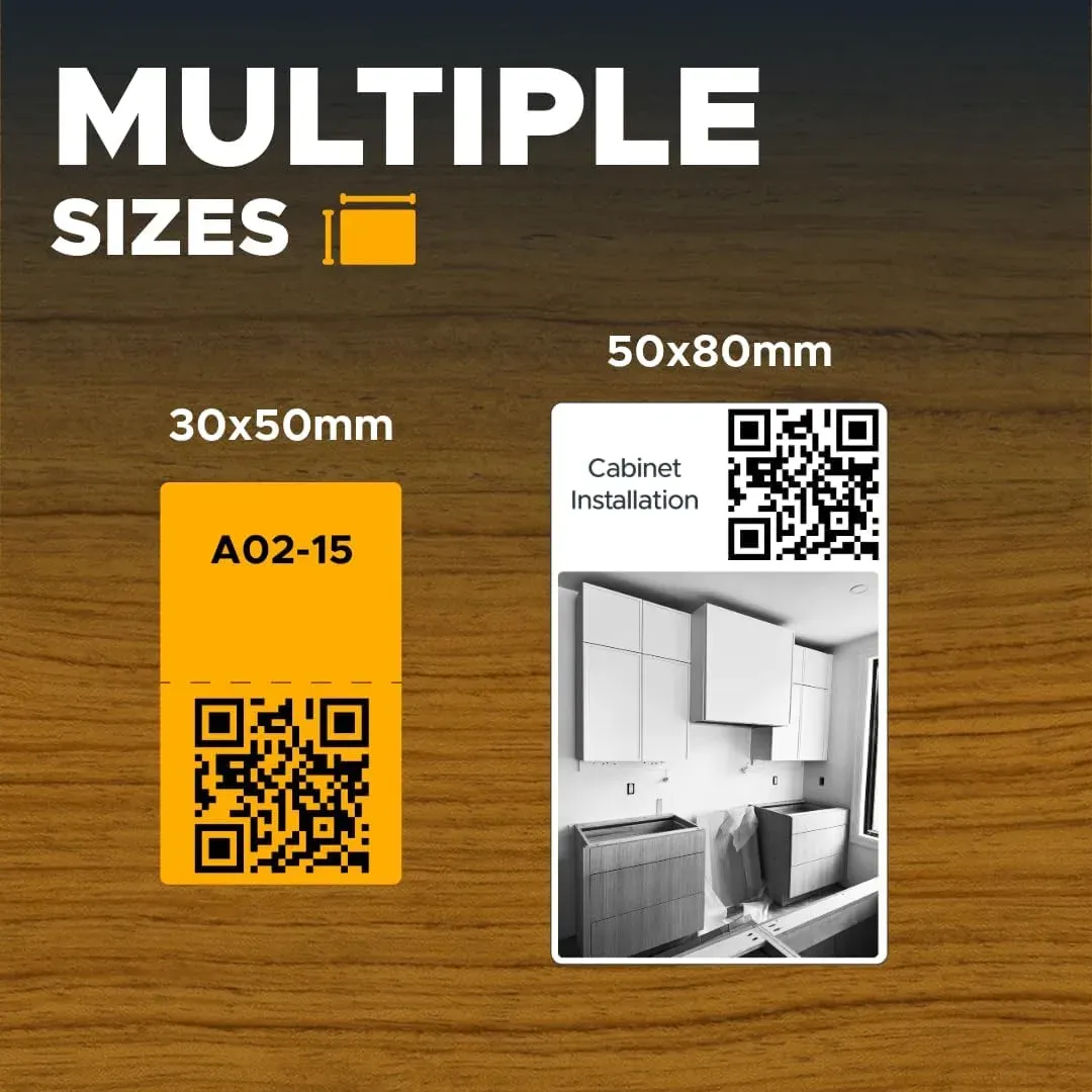 Wireless Portable Label Printer for Field and Warehouse Use