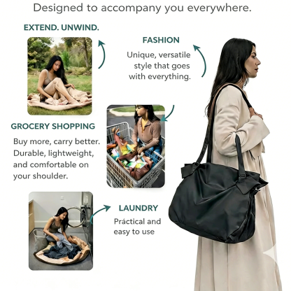 Convertible Tote Bag – Gathers Everything in Seconds