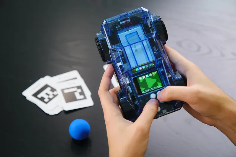 Programmable AI Robot Car for Coding and Robotics Education