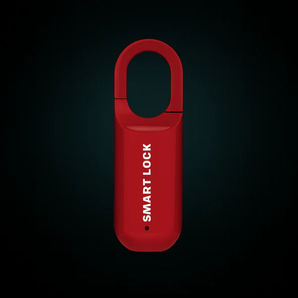 Multifunctional Fingerprint Padlock — USB-Rechargeable