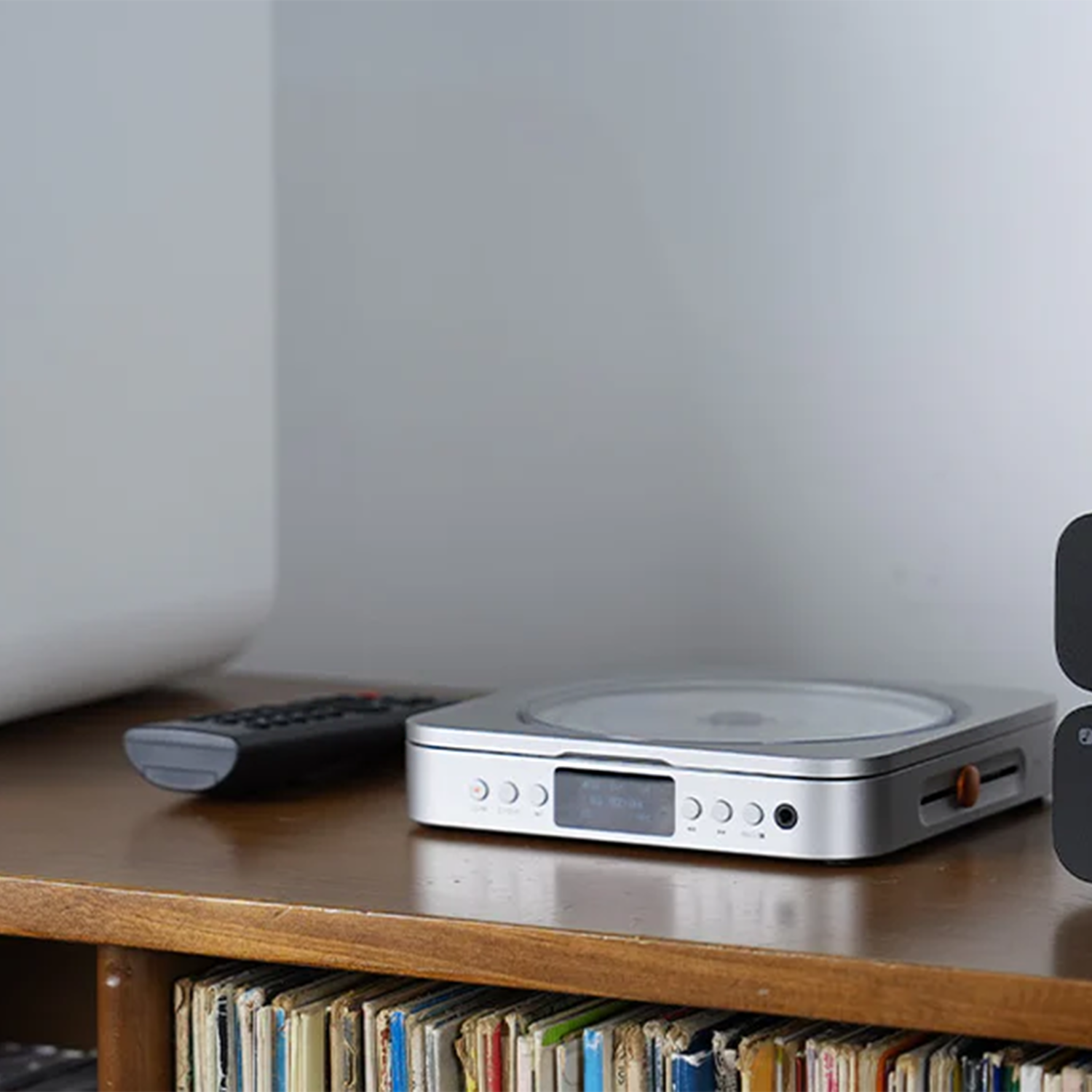Compact and portable CD player