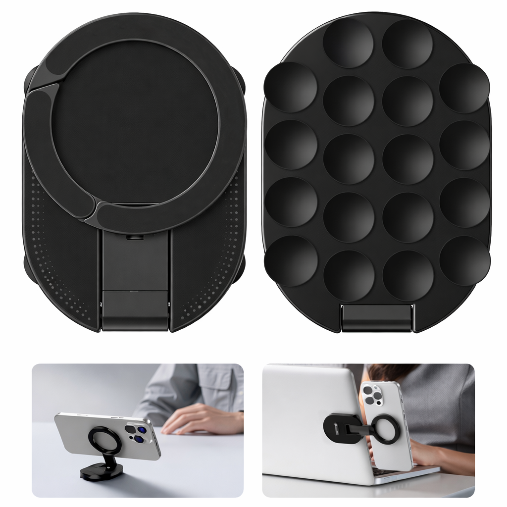 3-in-1 Smartphone Mount with Suction Cups