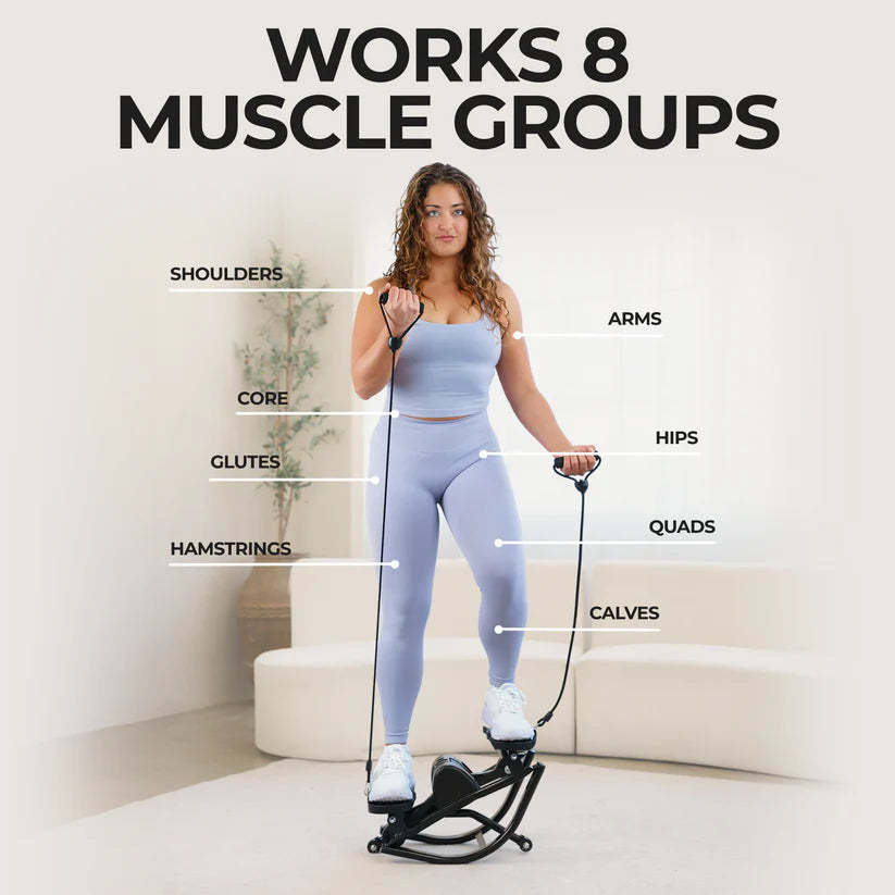 Compact Home Stepper – Your Full-Body Workout Solution