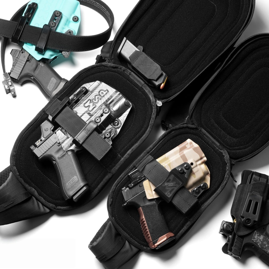 CCW Sling Bag – Rapid Access, 3 Security Modes, Off-Body Carry for Concealed Weapons