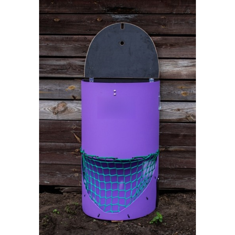 Slow Feed Hay Dispenser – Space-Saving, Half-Round Design, Promotes Healthy Digestion for Horses