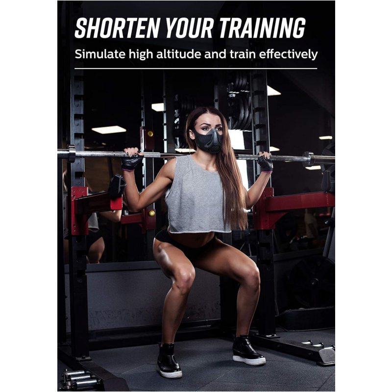 High Altitude Training Mask - Simulated Elevation for Cardio & Endurance