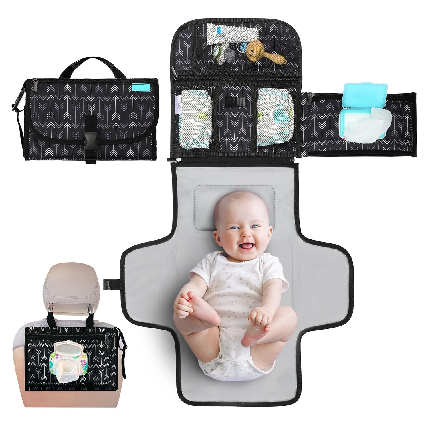 Portable Diaper Changing Mat – Smart Design for On-the-Go Diaper Changes