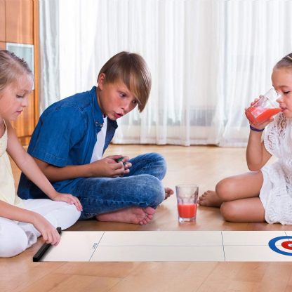 Mini Tabletop Curling Set – Fun Indoor Sport Game for Family & Friends