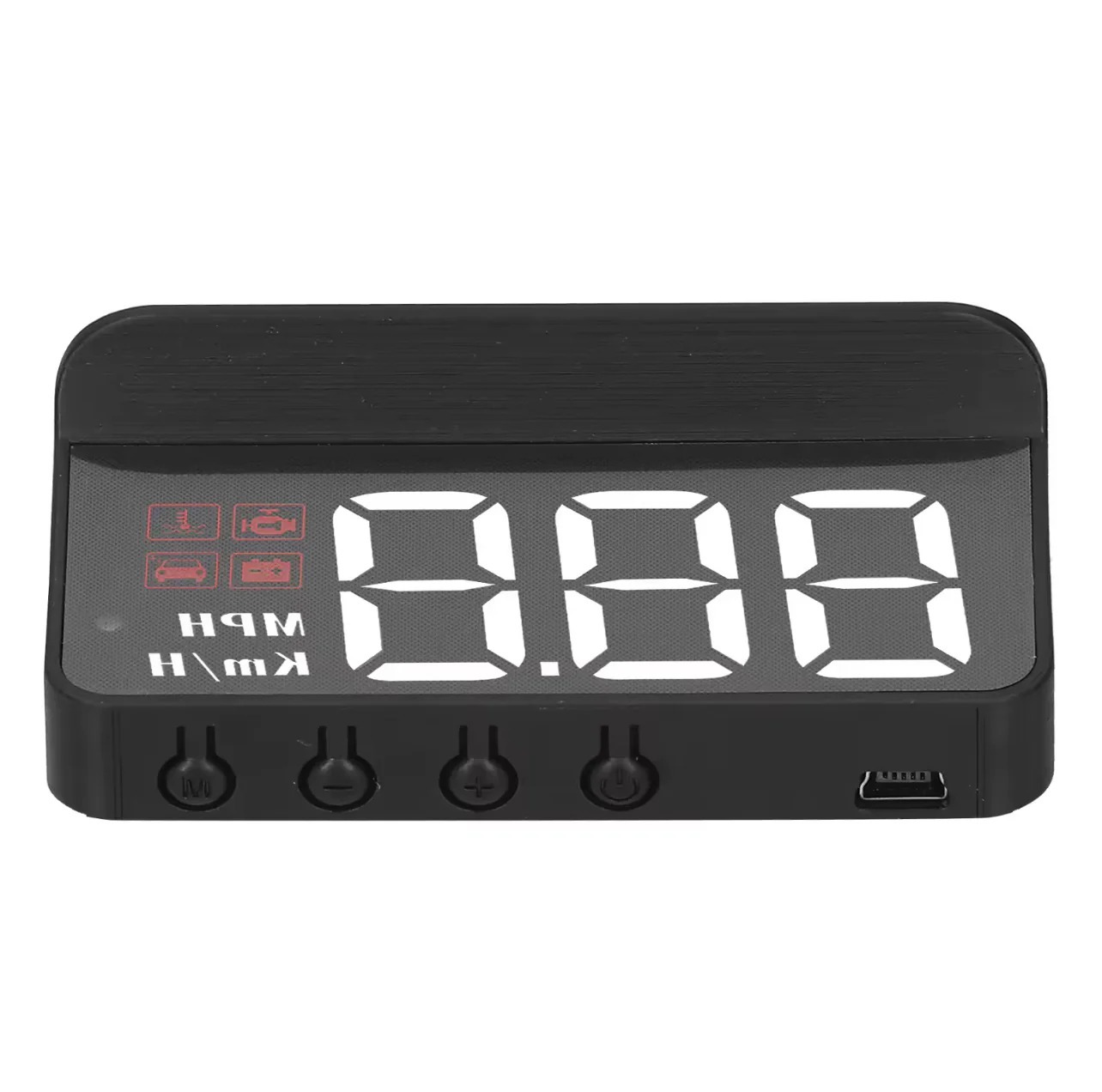Windshield HUD Speedometer - OBD2 Plug & Play Head-Up Display for Safer Driving