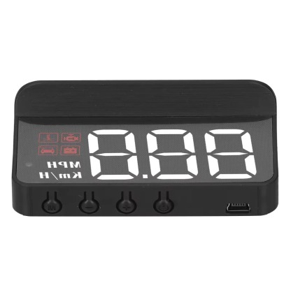 Windshield HUD Speedometer - OBD2 Plug & Play Head-Up Display for Safer Driving