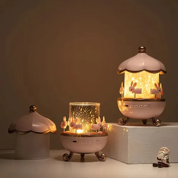 Baby Night Light Projector with White Noise & Starlight Show